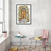 Summer Gate-14CT Stamped Cross Stitch Kit(29*37cm)