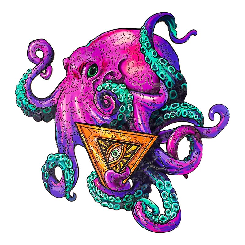 Ericpuzzle™ Ericpuzzle™ God's Eye Octopus Wooden Puzzle