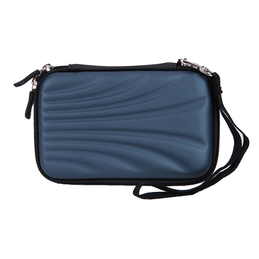 

Shell Pattern Hard Eva Pu Carrying Case Bag For 2.5 Inch Portable Hdd, 蓝色, 501 Original