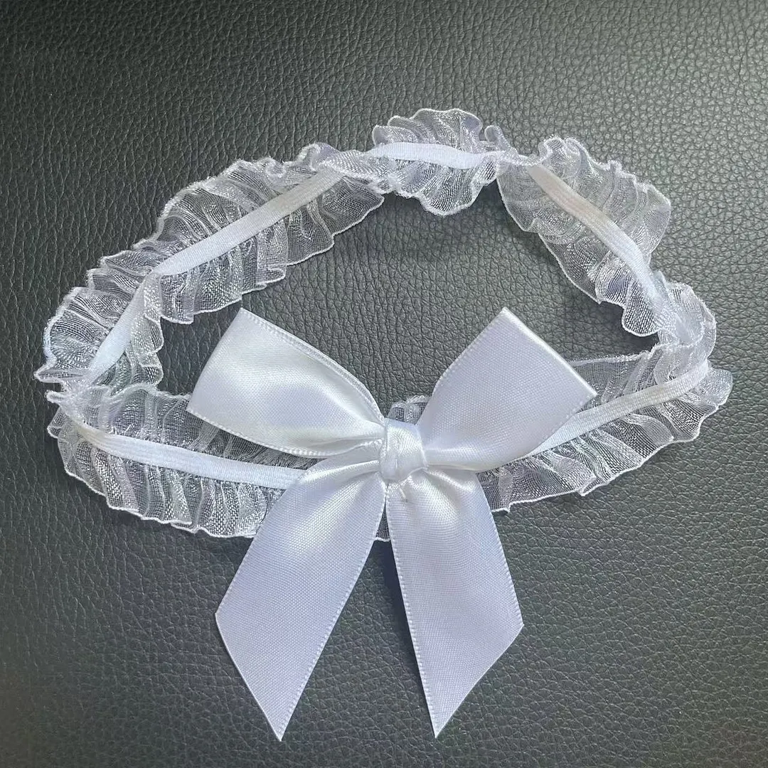 Brownm Lace Lace Girl Blossoms Relywood Ears Thigh Ring Sex Wedding Leg Ring Studs 5005