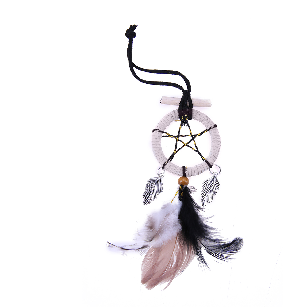 

Mini Dream Catcher Feather Car Home Wall Hanging Decor Craft Gift Pendant, 501 Original