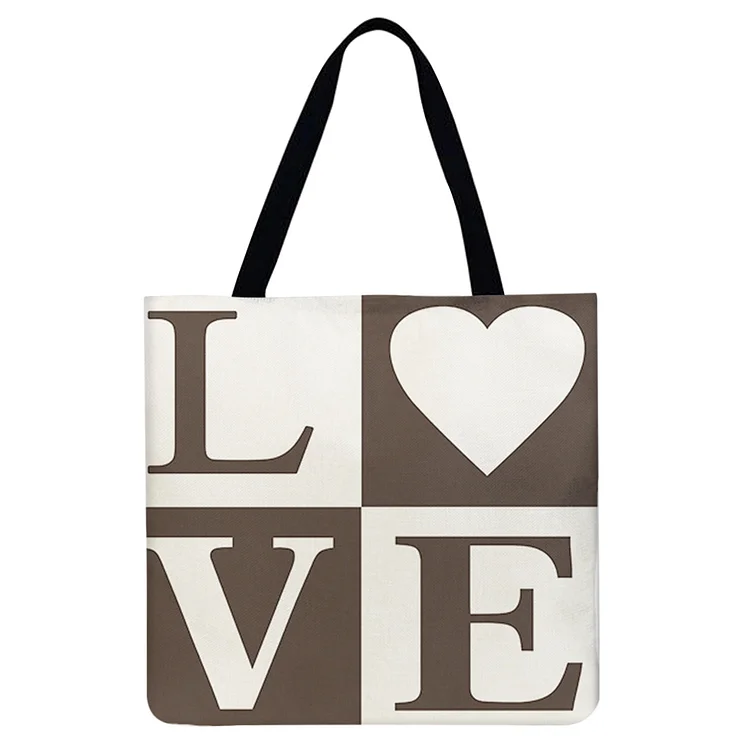 【Limited Stock Sale】Love Letters - Linen Tote Bag