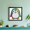 Penguin-14CT Stamped Cross Stitch Kit(14*15cm)