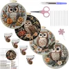 4 Set Owl Series- Embroidery Kits