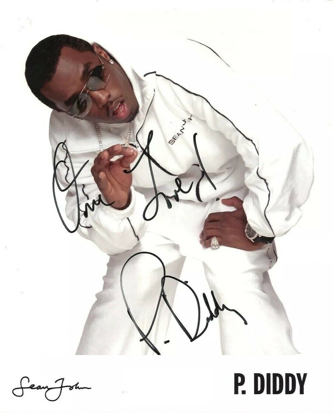 Puff Daddy Sean John Autographed Signed 8x10 Photo Poster painting REPRINT