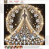 Diamond Painting-DIY Crystal Rhinestone Wedding Girl