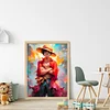 Pirate King Luffy-11CT Stamped Cross Stitch 30*40cm/11.81*15.75in