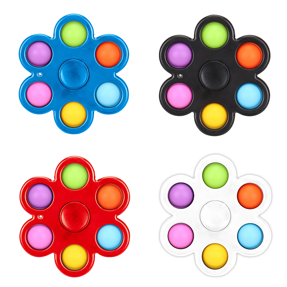 

Finger Bubble Music Keychain Baby Sensory Training Toys Pressing Plate Gyro, 501 Original