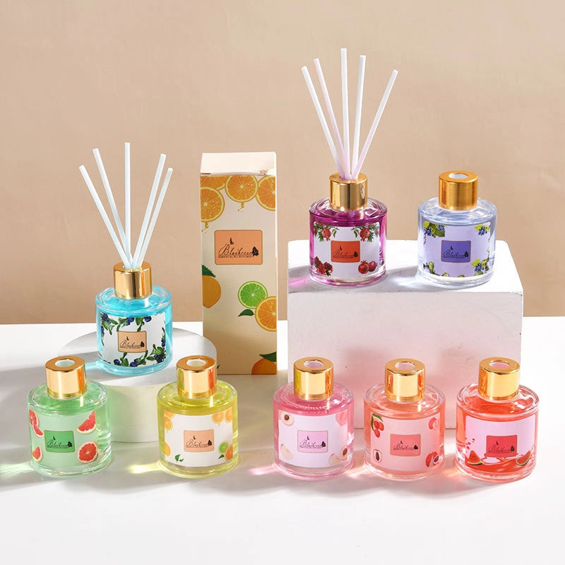 Fruit Flavor Fire-free Aromatherapy Essential Oil Bedroom Living Room Fragrance Incense Decoration Household Perfume Bedroom Diffuser Aromatherapy