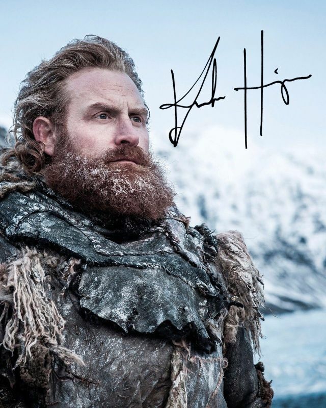 Kristoper Hivju - Game Of Thrones Autograph Signed Photo Poster painting Print