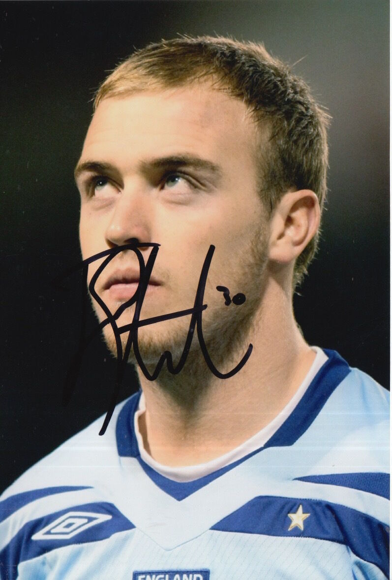 ENGLAND HAND SIGNED JASON STEELE 6X4 Photo Poster painting 2.