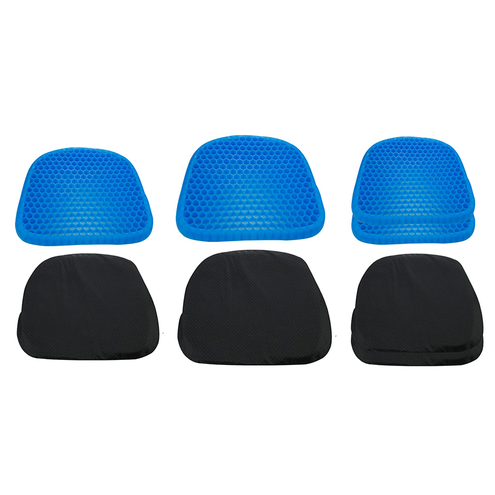 

Gel Seat Cushion Honeycomb Egg Seat Pad with Cover for Office Chair Car, Large, 501 Original