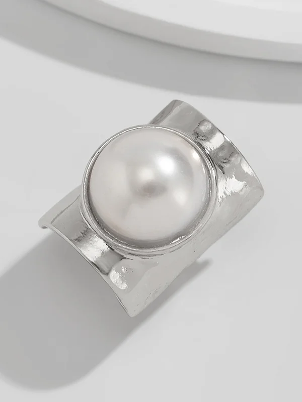 Geometric Shiny Rings Accessories