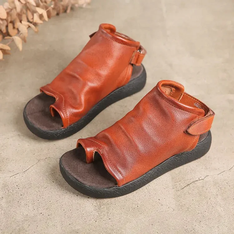 Summer Slingback Flat Sandals