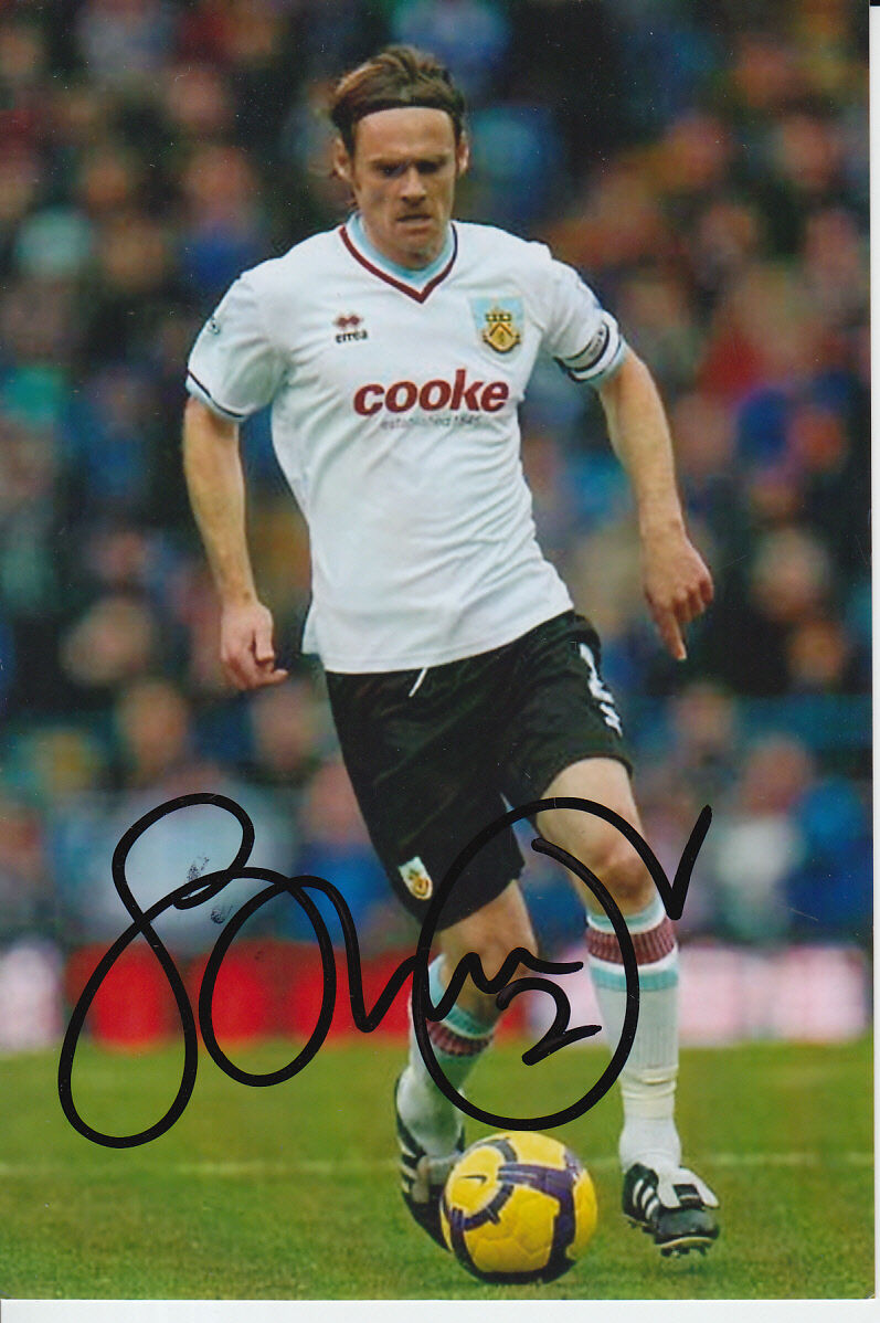 BURNLEY HAND SIGNED GRAHAM ALEXANDER 6X4 Photo Poster painting 2.