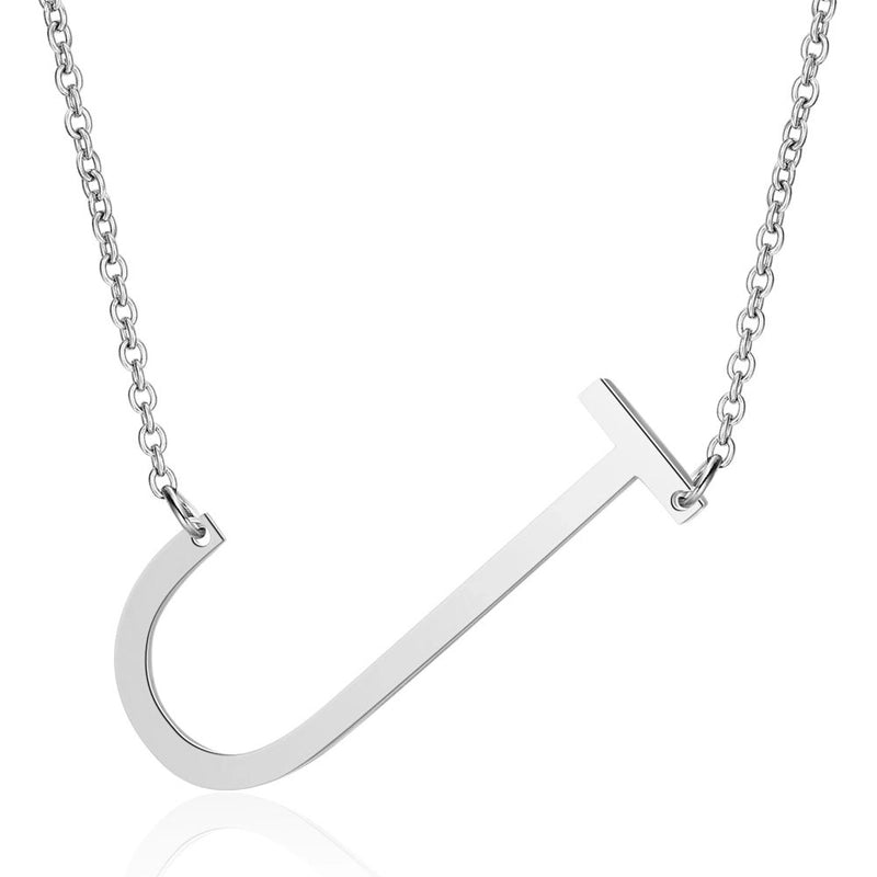 Stainless Steel Fashion Polishing Letter Necklace