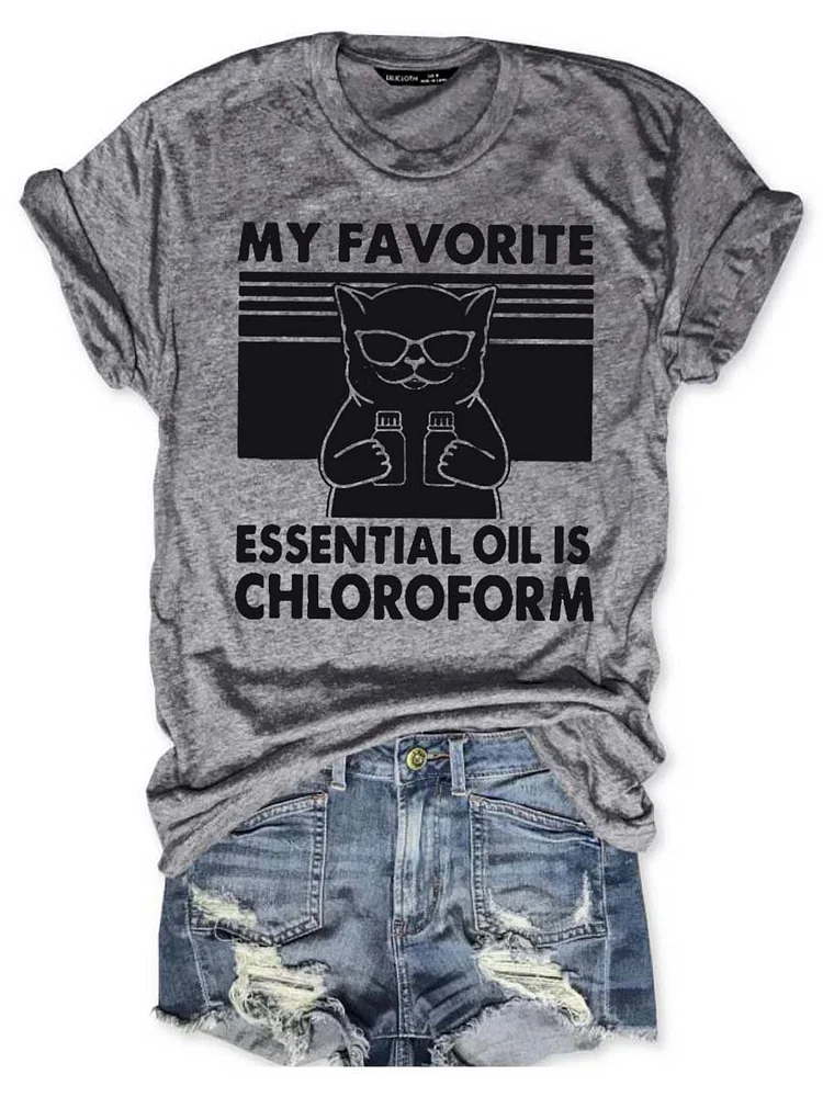 Bestdealfriday My Favorite Essential Is Ail Chloroform Vintage Shirt