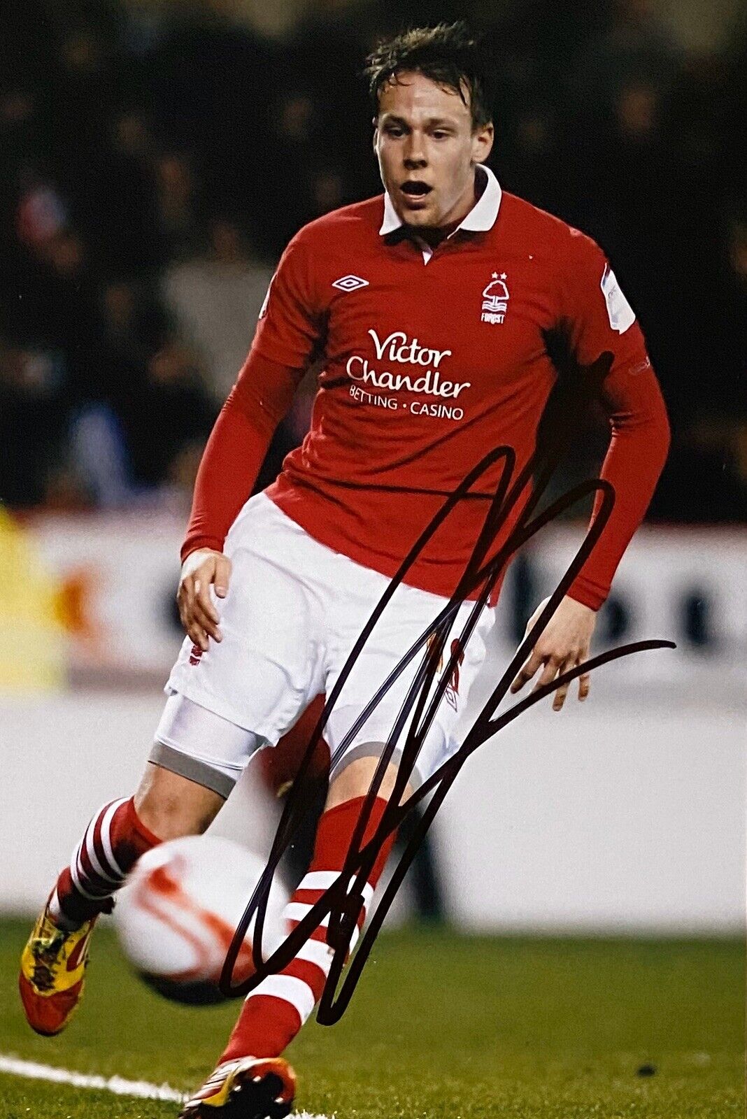 Chris Gunter Genuine Hand Signed 6X4 Photo Poster painting - Nottingham Forrest 3