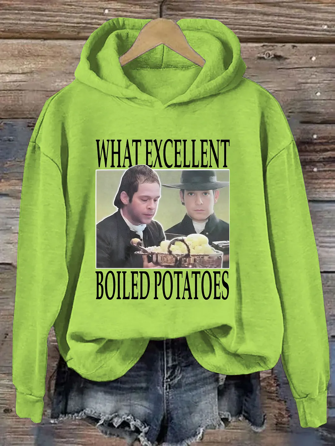 Boiled Potatoes Funny Meme Hoodie