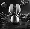 Rechargeable Wireless Mouse with Three DPI Adjustable, Mute Design, Aluminum Alloy Bottom & Sci-Fi Look, for Gamer, Study & Work