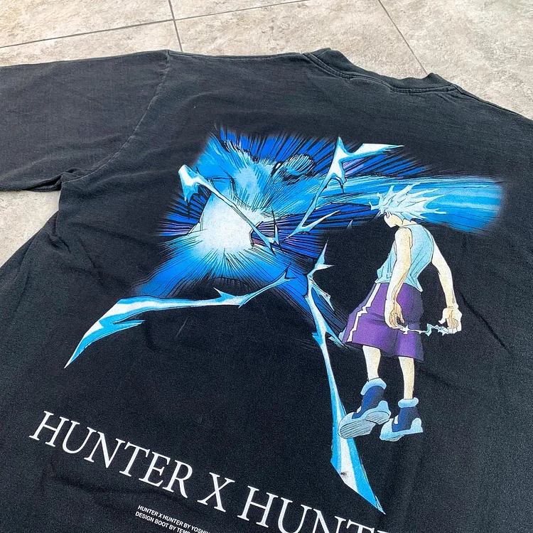 Pure Cotton Hunter X Hunter Killua Aesthetic T-shirt weebmemes