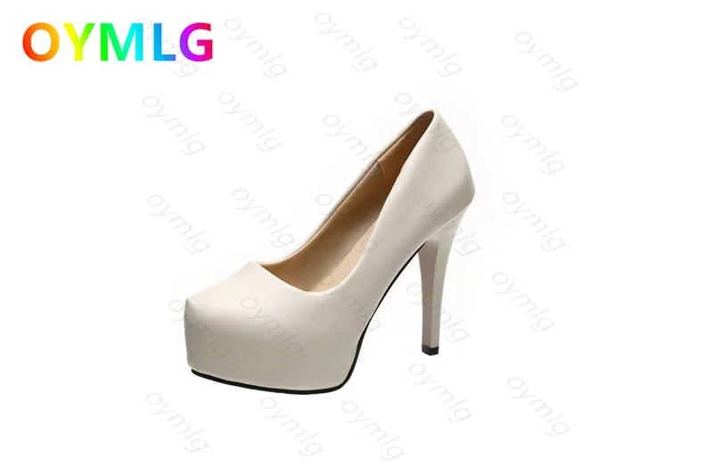 Qengg high heels women stiletto princess waterproof platform nightclub super high heel single shoes black women's shoes