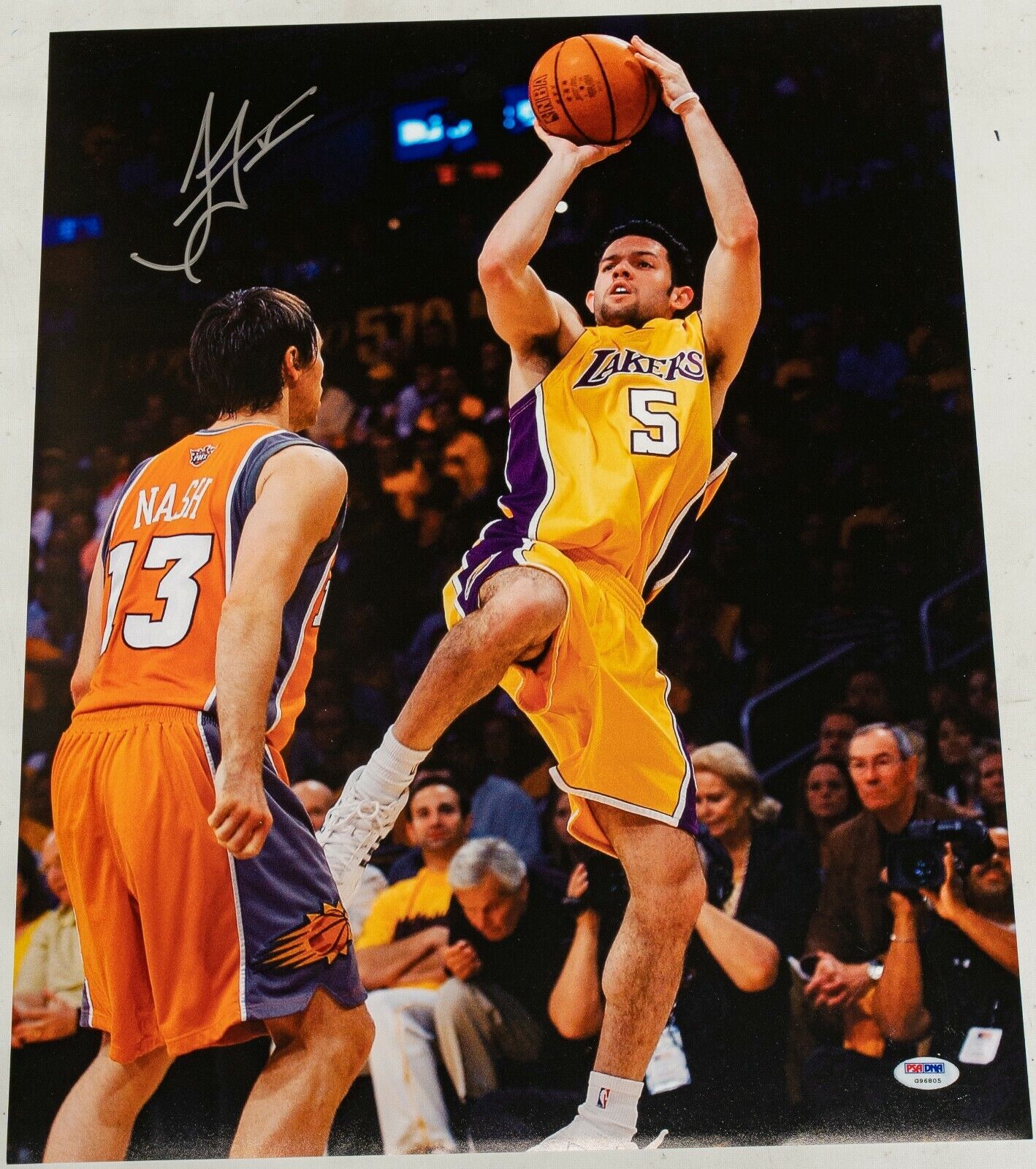 Jordan Farmar Lakers Basketball 16x20 Photo Poster painting PSA/DNA COA Champ Picture Autograph