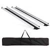 [US Local Warehouse] 8 Feet Retractable Wheelchair Ramp 94x7.4inch Handicap Ramp 661LBS Capacity Wheel Chair Ramps for Home Entry Steps Stairs Doorways