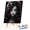 Paint By Number - Oil Painting - Skullgirls (40*50cm)、[Everydayedeals]