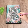 Diamond Painting Tiger Diary Book 50 Pages for Adults Kids