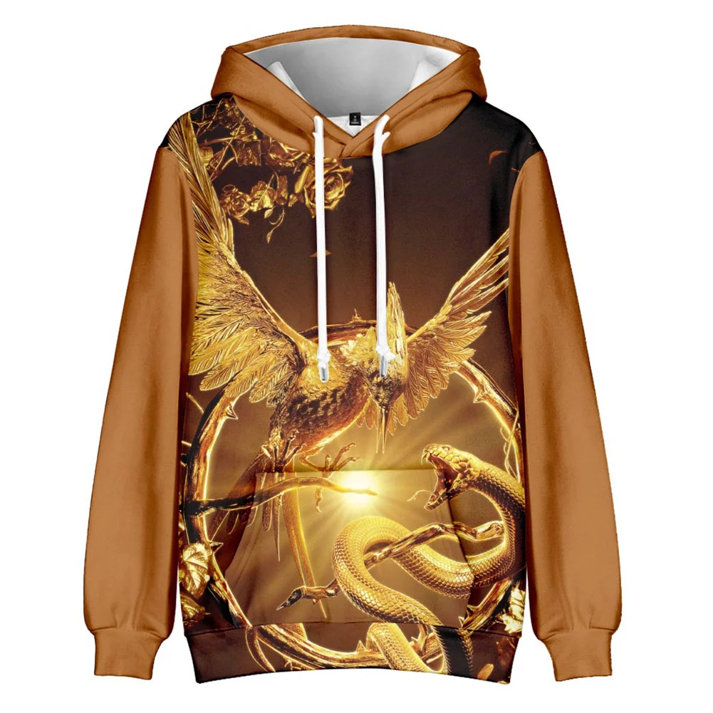 Movie The Hunger Games:The Ballad Of Songbirds And Snakes (2023) Yellow Hoodie Outfits Cosplay Costume Halloween Carnival Suit