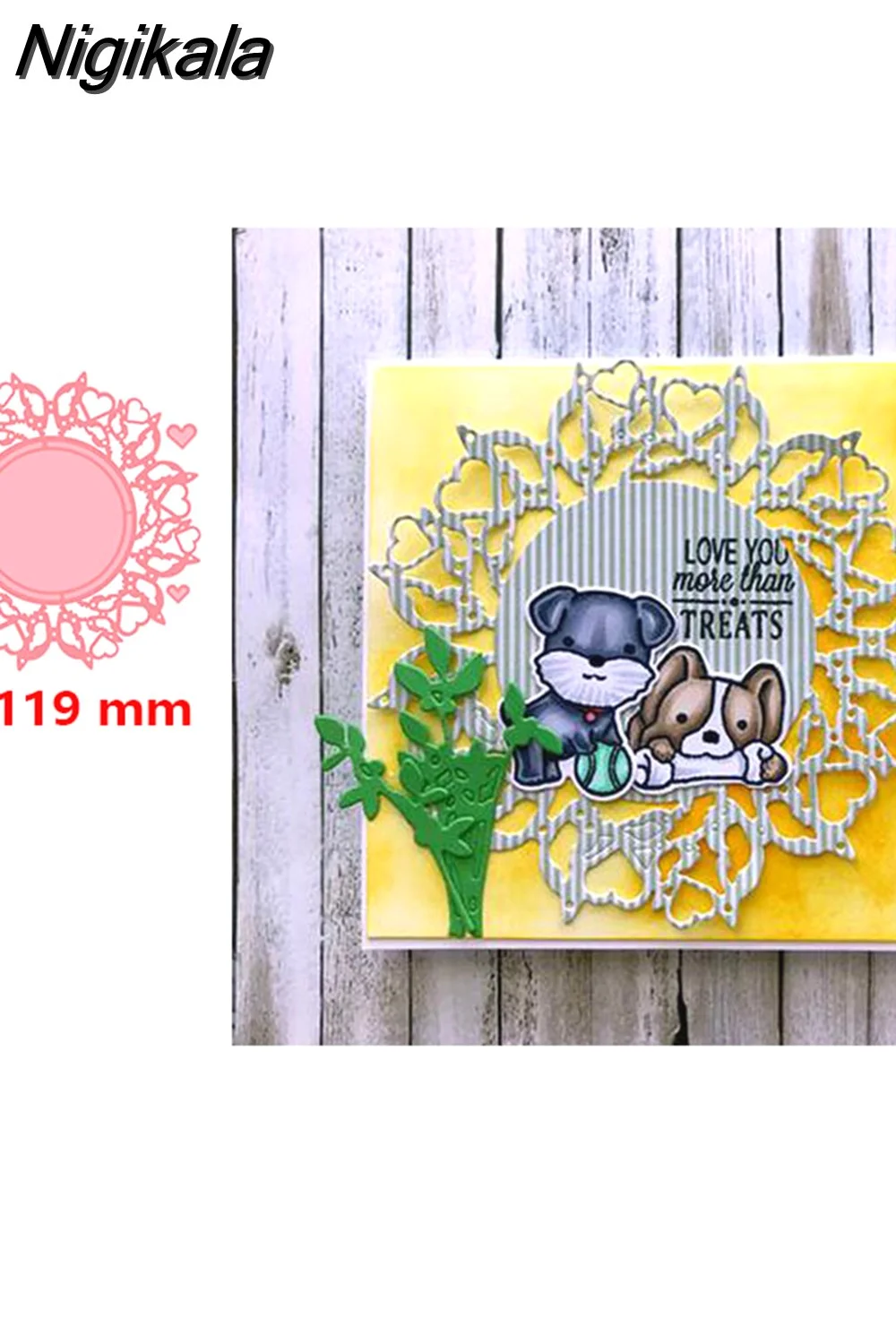 Nigikala Square Circle Oval Heart Frame Butterfly Border Cutting Dies for DIY Scrapbooking Valentine's Cards Crafts New 2023