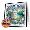 (Multi-Style)Animal-Partial Special Shaped Diamond Painting 40*40CM