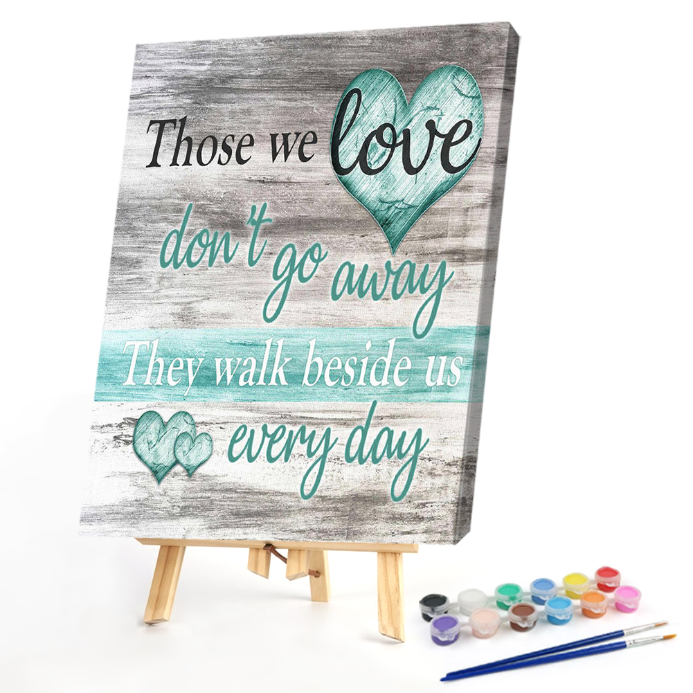 

40*50CM - Paint By Numbers - Calligraphy, 501 Original