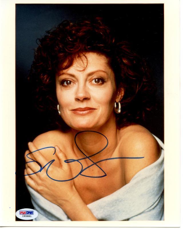 SUSAn Sarandon Signed Authentic 8X10 Photo Poster painting Autographed PSA/DNA #I85881