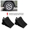 2Pcs Car Wheel Chocks with Handles Heavy Duty Wheel Blocks for Vehicle Car Truck