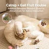 Rabbit Fur Ball Cat Toy 3.15in Plush Fuzzy Artificial Balls for Kitten Pet Gifts