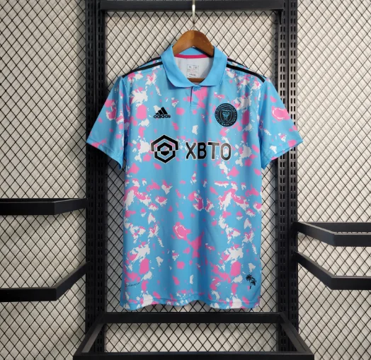 23/24 Miami Blue Training Suit Football Shirt Thai Quality