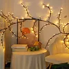 Vine Light Rattan Tree with Remote Control USB Flexible Willow Vine Lights Reusable DIY Willow Vines Branch Light for Room Wall Wedding Party Decor