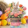Diamond Painting Acrylic Easter Eggs Rabbit Desktop Ornaments Kit