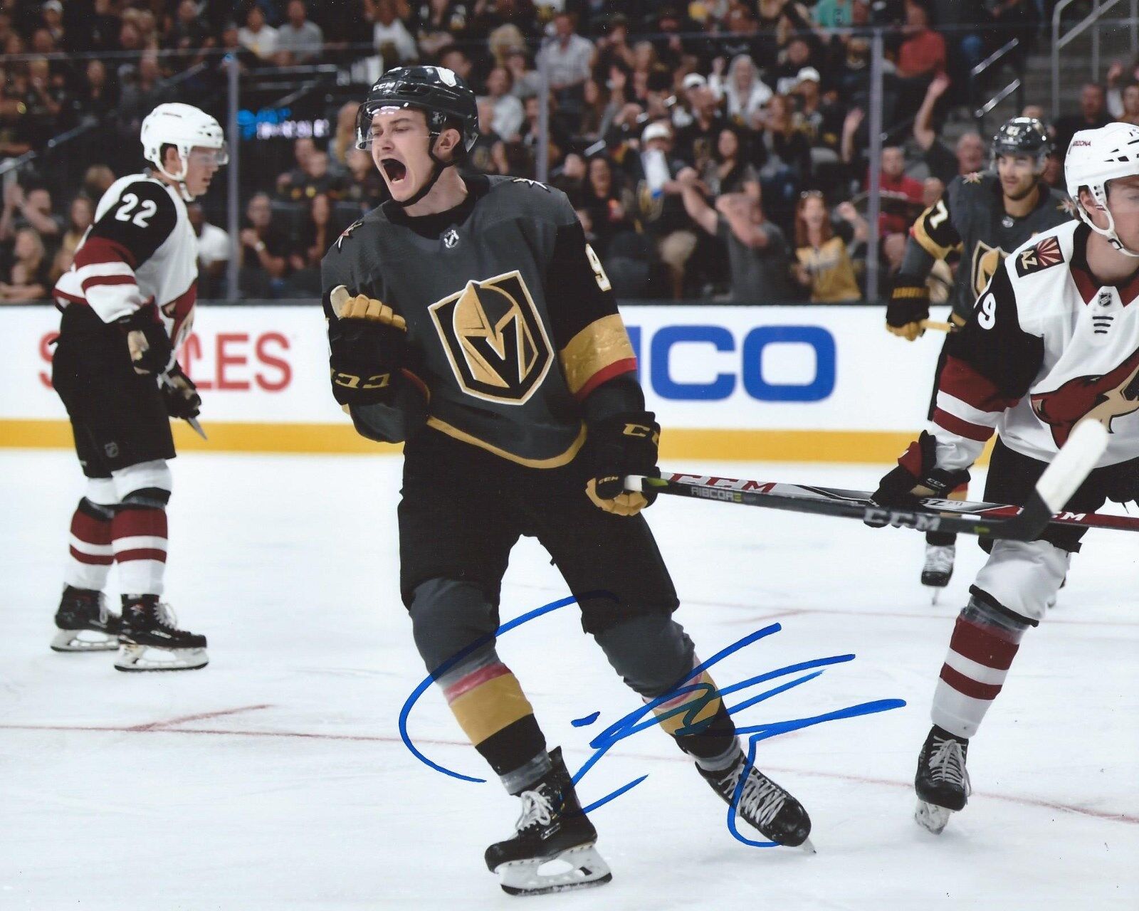 Cody Glass Signed 8x10 Photo Poster painting Vegas Golden Knights Autographed COA C