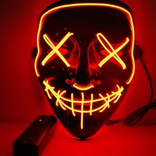 Led Mask Halloween Party Masquerade Mask SP15187