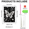 Diamond Painting-DIY Special Shaped Drill Pearl Painting Butterfly(30x40cm)