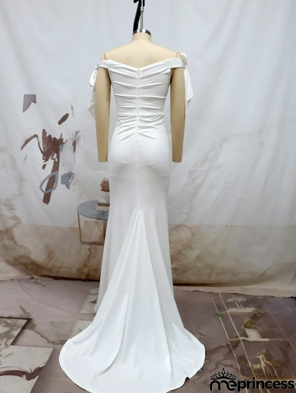 Summer Dress Slim Fit Slit Formal Party Evening Dress