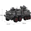 Vehicle Troop Carrier Model Adult Difficult Assembly Building Blocks