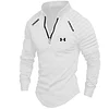 Men's Zip Long Sleeve Sports Casual Shirt