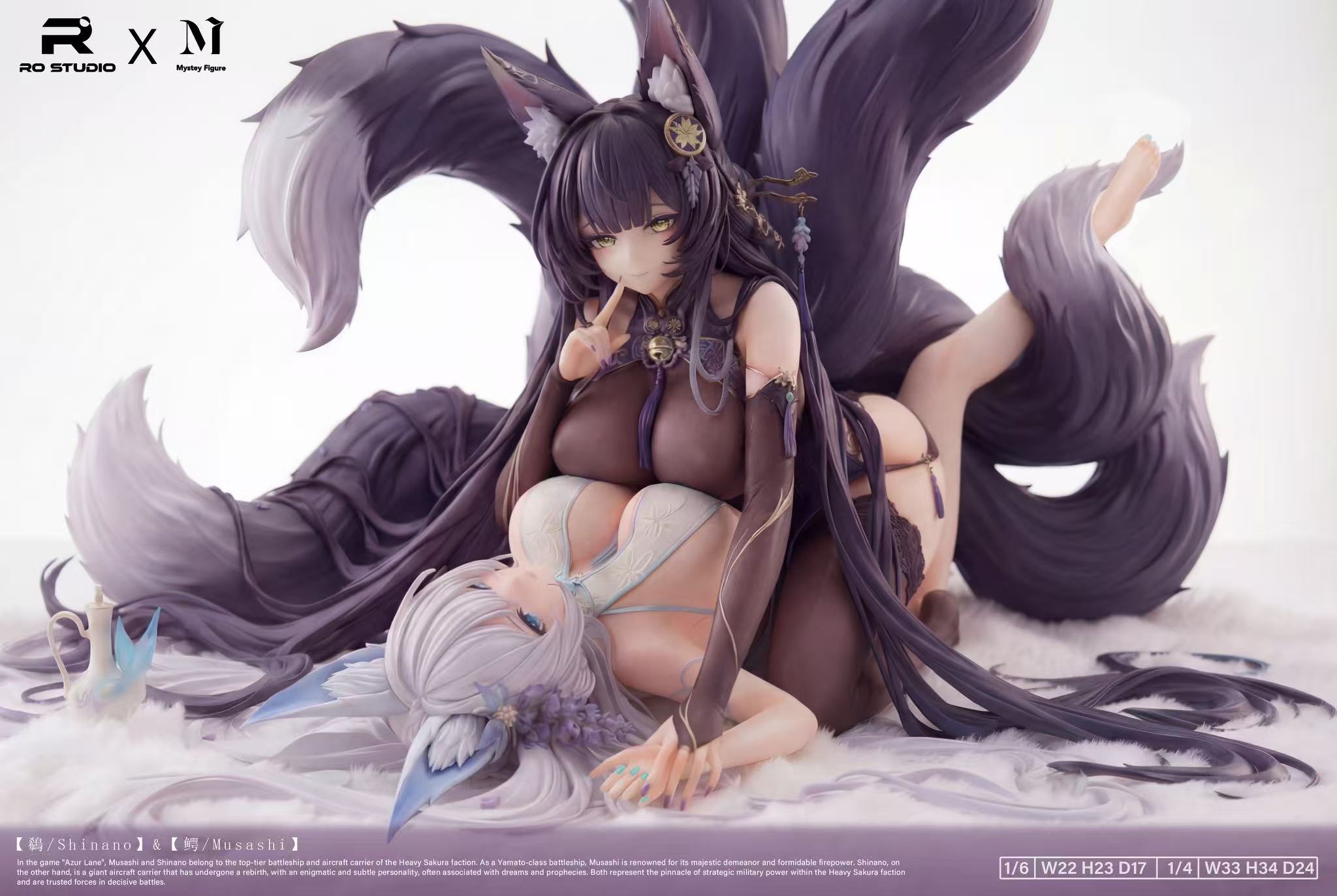 RO Studio - Shinano X Musashi Azur Lane 1/4 & 1/6 Scale Figure-