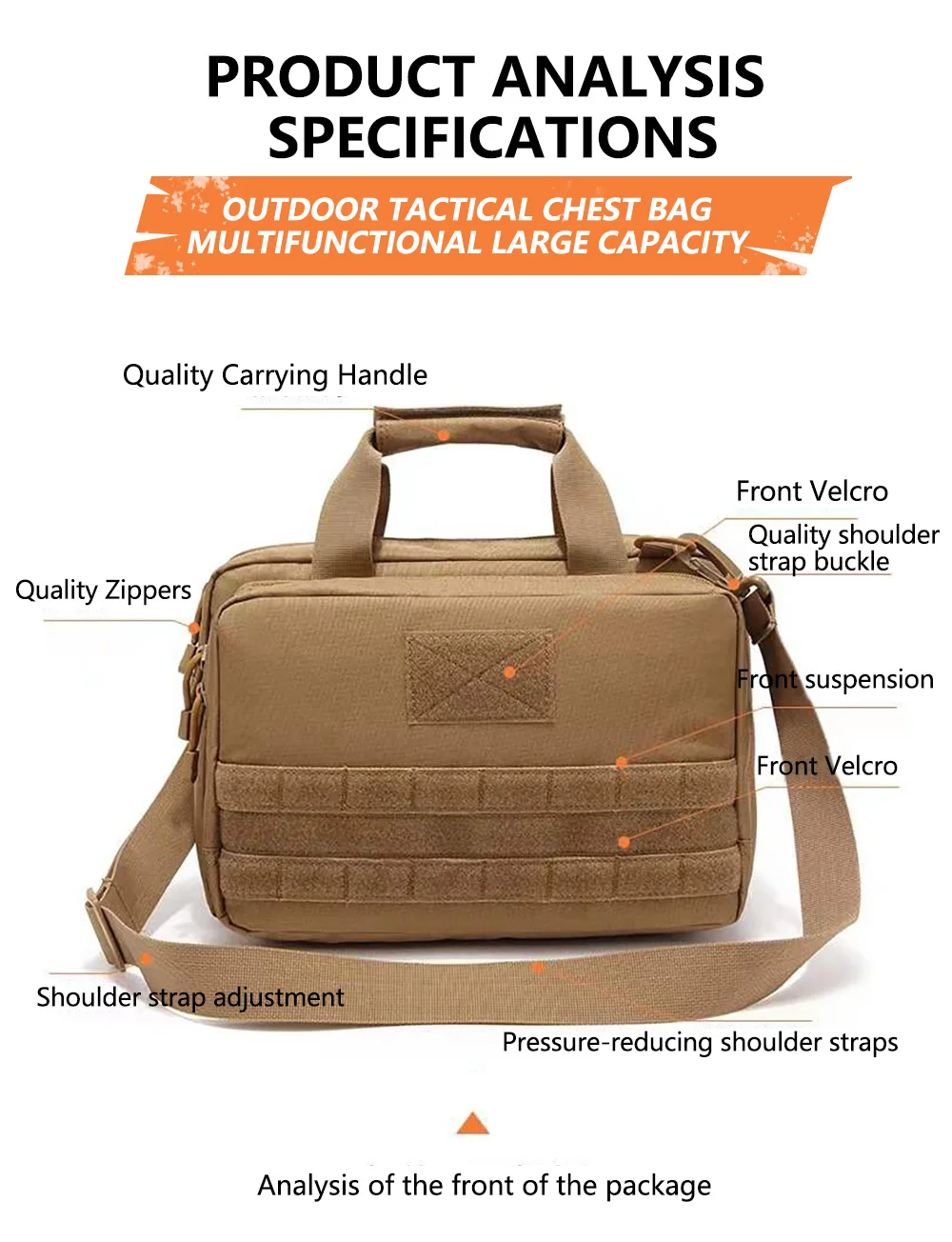 ohhunt® Tactical Pistol Pack Tactical Shooting Pack Multifunctional Large Capacity magazine Gun Pack Field waterproof military pack