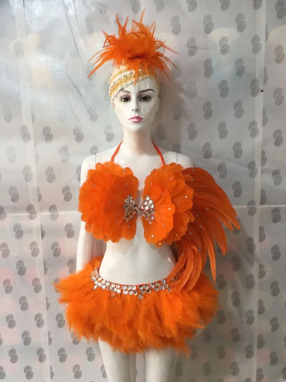 VCshoes Lo Spettacolo Di Danza Copricapo Di Piume Di Accessori Di Abbigliamento La FESTA La Maschera IL Festival