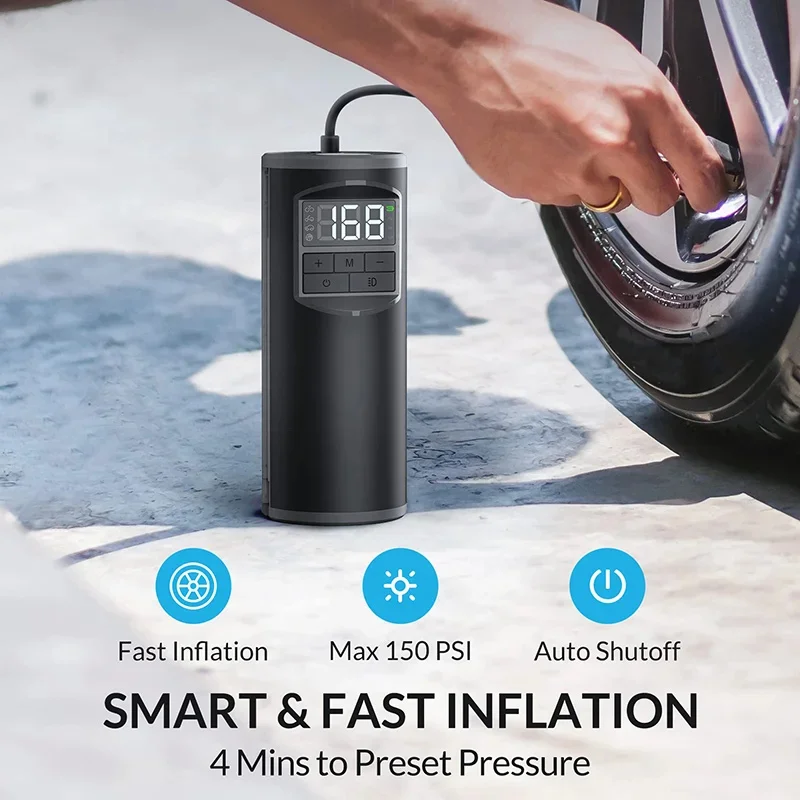 Portable Mini Air Pump Handheld Tire Inflator